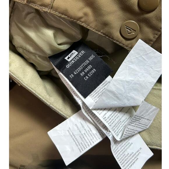 Quiksilver Vintage Y2K Utility Snowboard Pants - Picture 6 of 8